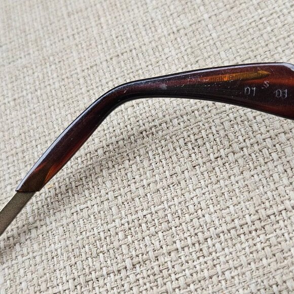 Vintage Jean Paul Gaultier JPG Sunglasses Brown/Gold Tone Frame Made in Japan - Picture 10 of 15